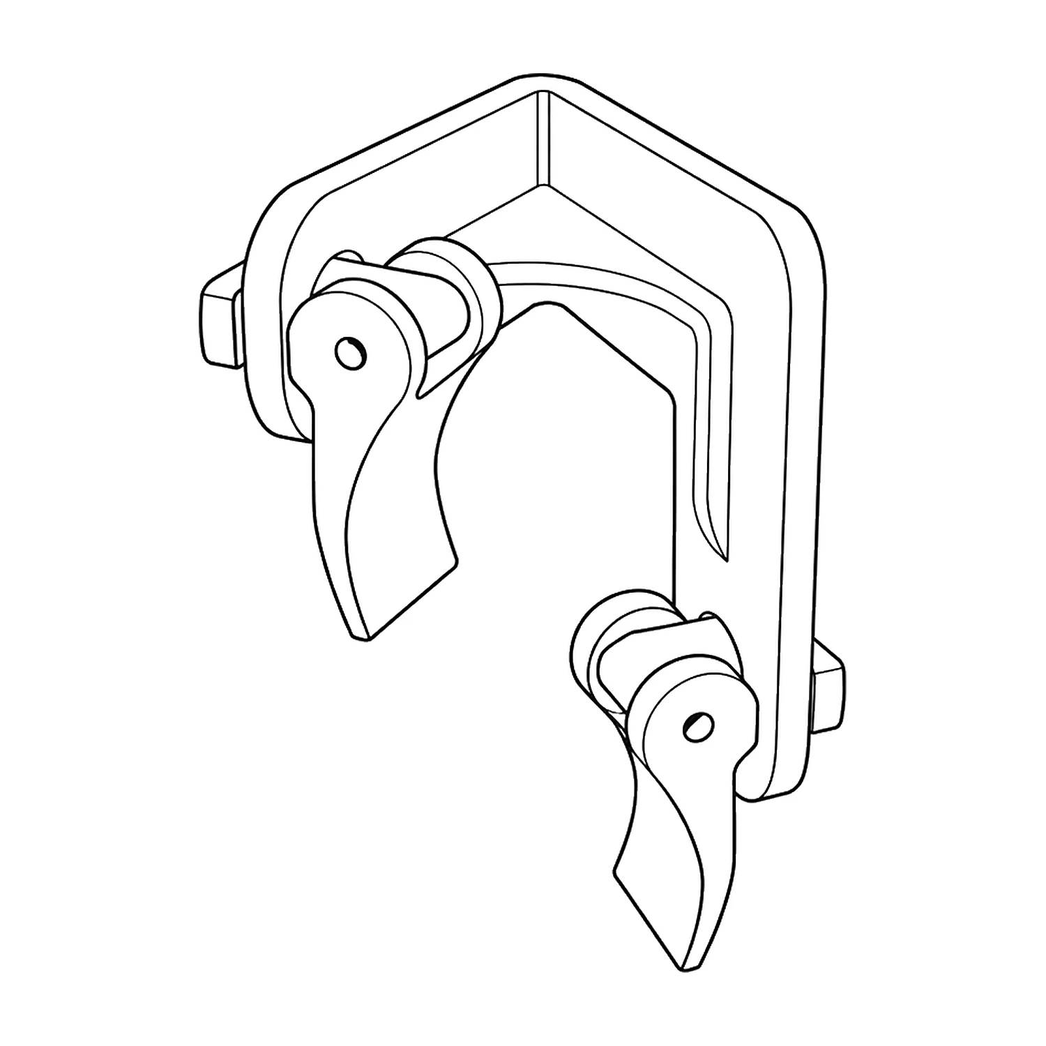 45 degree connector line drawing