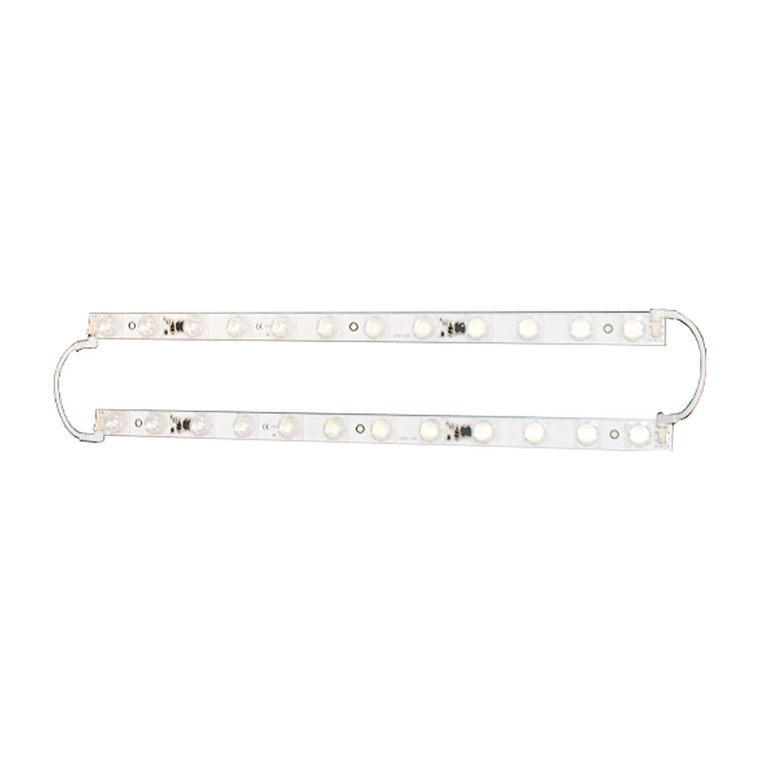 LED light bars for the backlit fabric pop-up wall