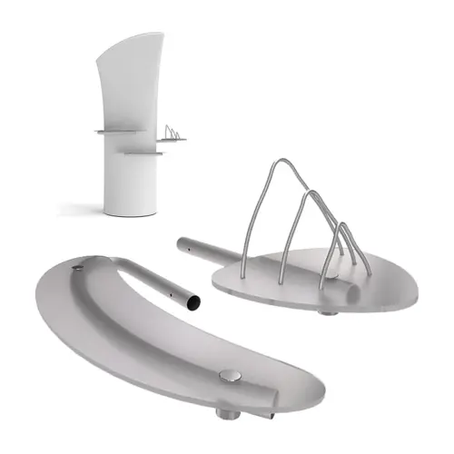 Banner Stand Shelves and Catalog Holder shelves
