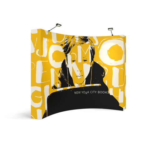 OneFabric Pop-up Display - Curved w/ Endcaps - 10ft Wide