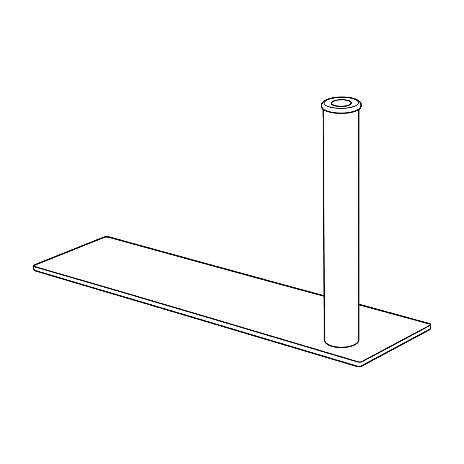 Car wheel flag base line drawing