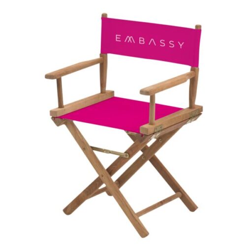 Directors Chair - Eucalyptus Wood - Full Colour Print