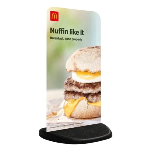 Ecoflex Extra Pavement Sign - 540mm x 952mm - Double-Sided Print