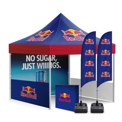 The Event Pro Gazebo Kit - 2m x 2m - Custom Printed Canopy & Walls
