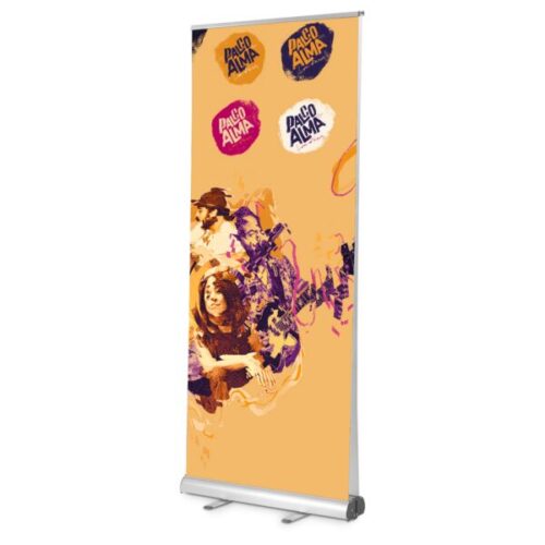 Twin Expovision Roller Banner - 1000mm Wide - Double-Sided