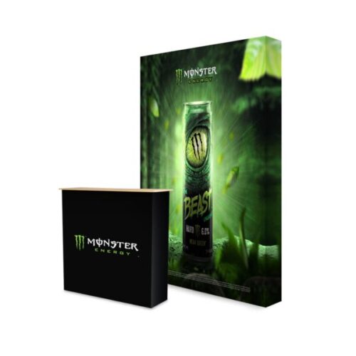 Textile Straight Fabric Pop-up Stand - 3x2 - 1525mm x 2262mm