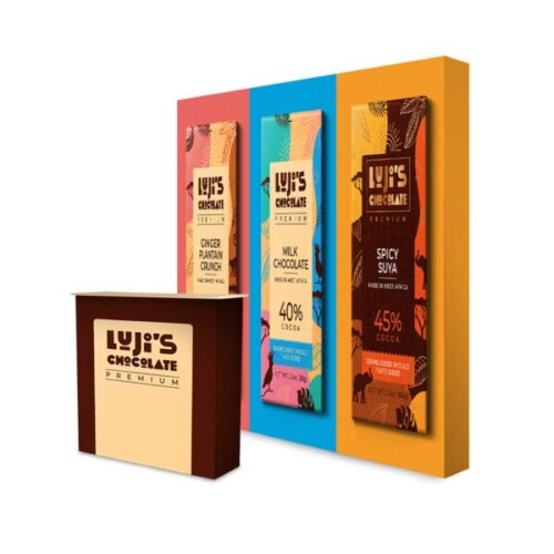 Textile Straight Fabric Pop-up Stand - 3x3 - 2260mm x 2262mm