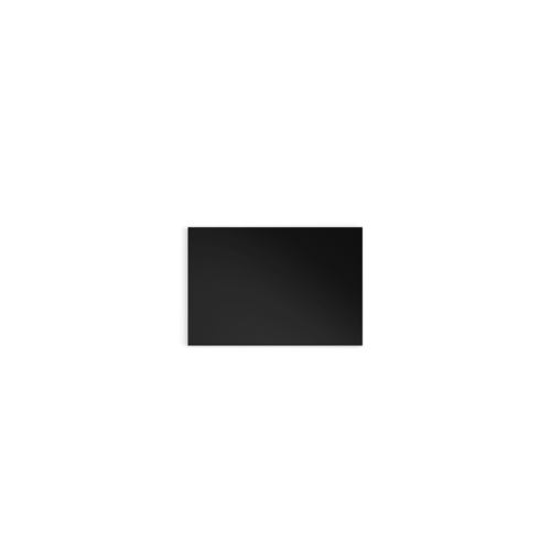 WaveLine® InfoDesk Counter - Acrylic Top Center - Straight - Black