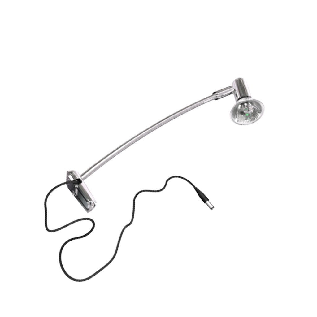 50W Spotlight for Roll Ups - L1000 - Chrome Finish - Set of 2 - Image 4