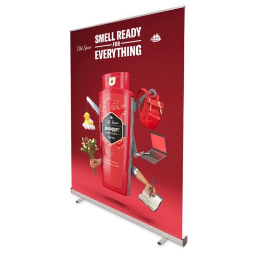 Mosquito Roller Banner - 2000mm - Lightweight & Cost-Effective