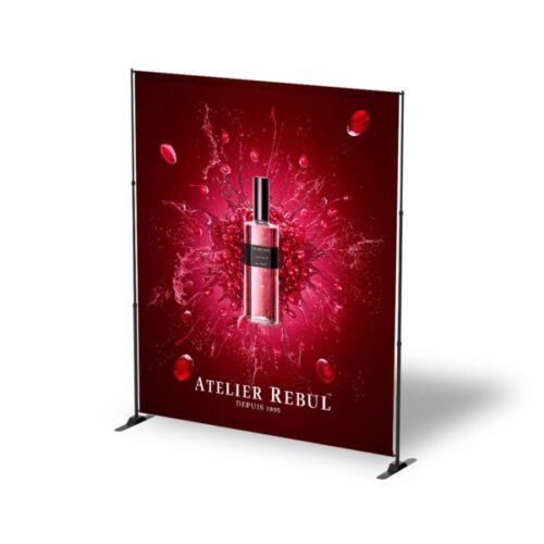 Pegasus Tension Banner - Telescopic - 1500mm Wide x 2400mm Height