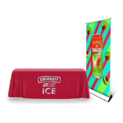 Rhino Roller Banner Bundle - 800x2000mm & 1780x2780mm Tablecloth