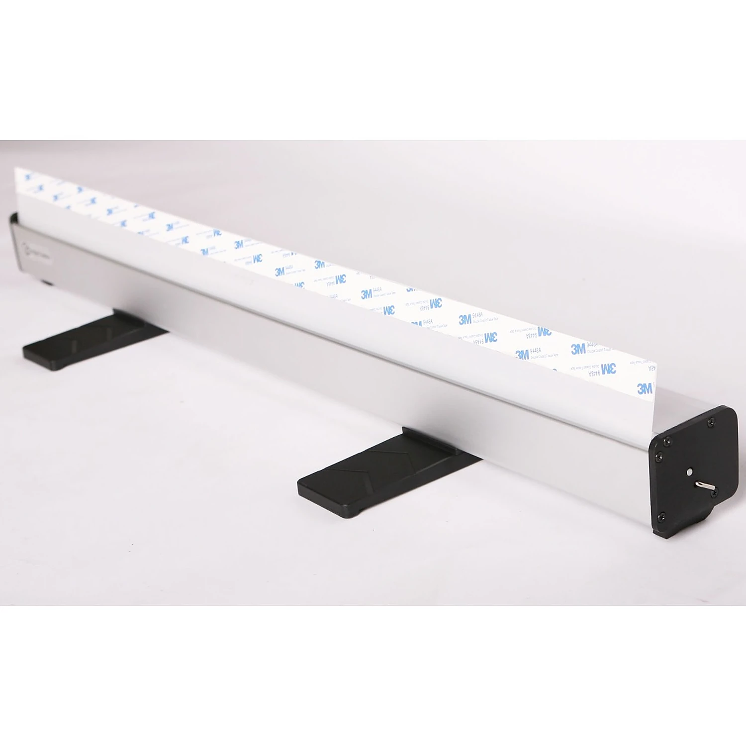 Roller banner base with feet, without graphic