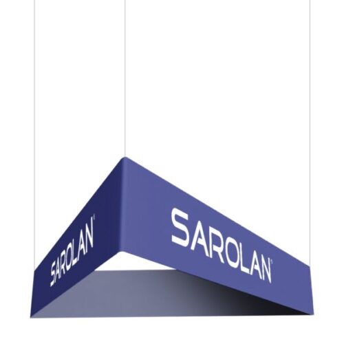 Triangle Hanging Structure - 3000mm x 3000mm x 1070mm H - Double-Sided