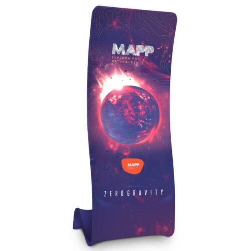 Soft Touch Snake Stand - Free-Standing Tension Banner