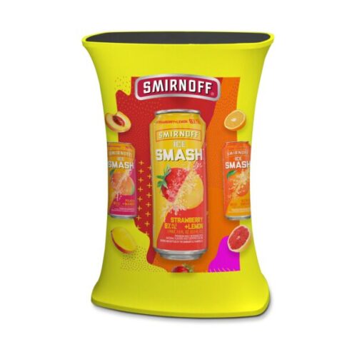 Soft Touch Fabric Automatic Counter - Square - Full Colour Print