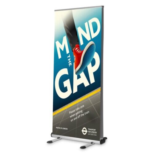 Expovision Outdoor Roller Banner - 850mm Wide - Double-Sided