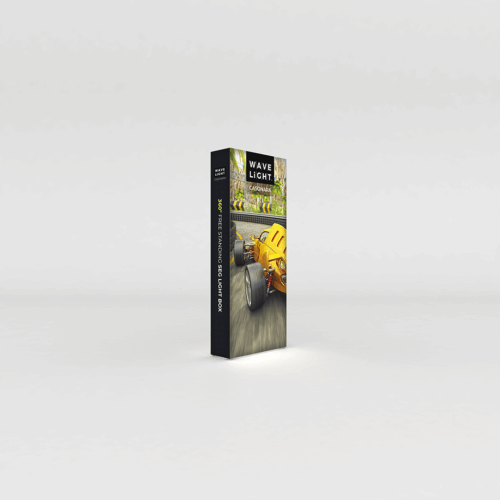 WaveLight® Casonara SEG Light Box Display - 4ft - Double-Sided