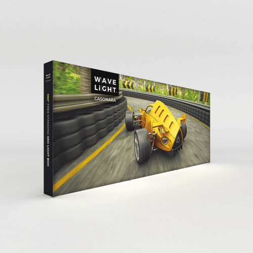 WaveLight® Casonara SEG Light Box Display - 20ft - Double-Sided