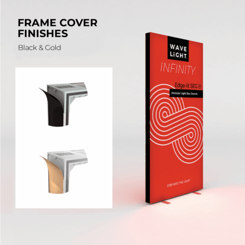 Wavelight® Infinity 950L - PVC Frame Cover - 76mm x 2400mm - Black