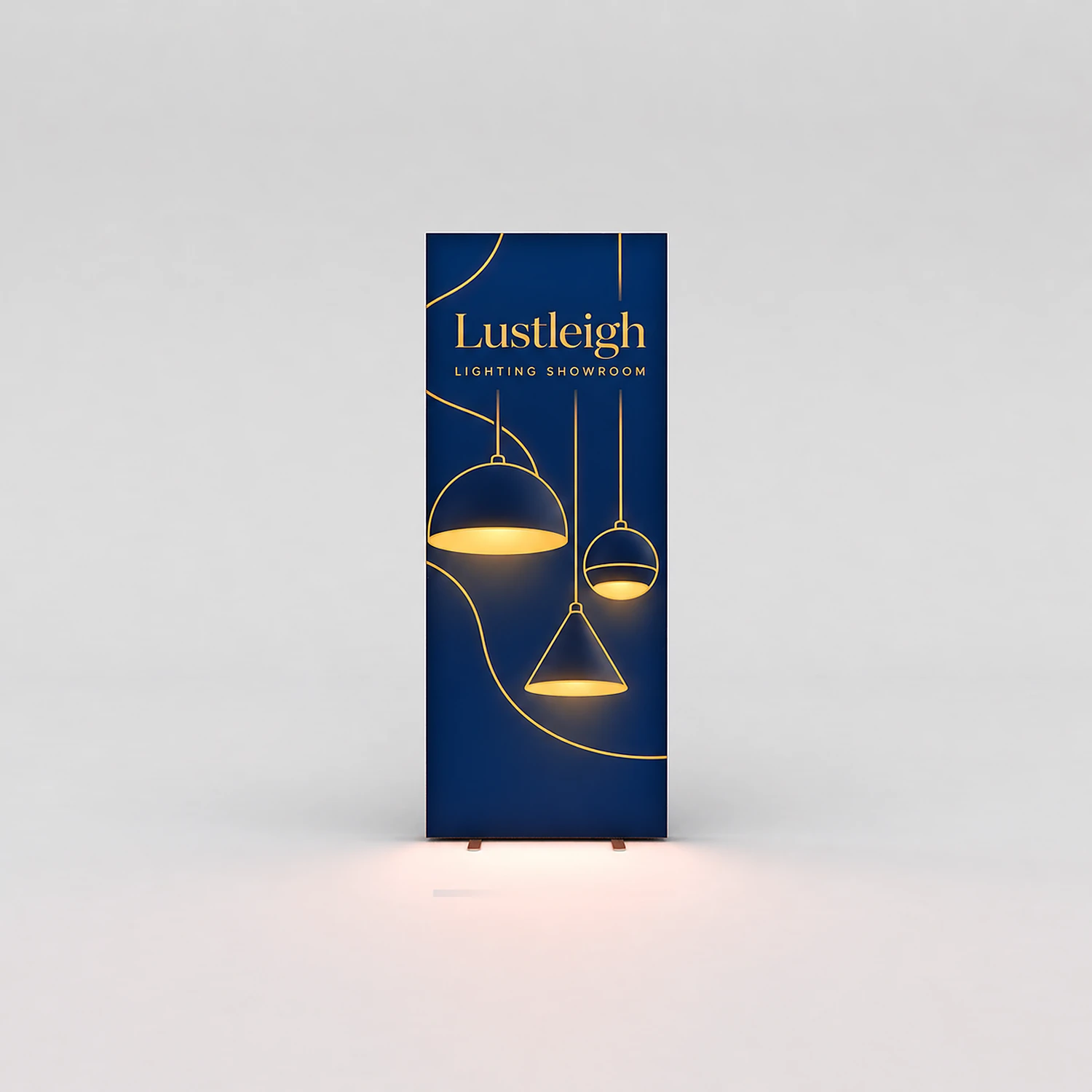 WaveLight® Infinity - Large - Full Kit - Double Sided, shown with example artwork