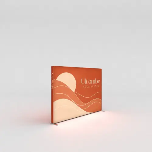 WaveLight® Infinity - Large - Horizontal - Double Sided, shown with example artwork