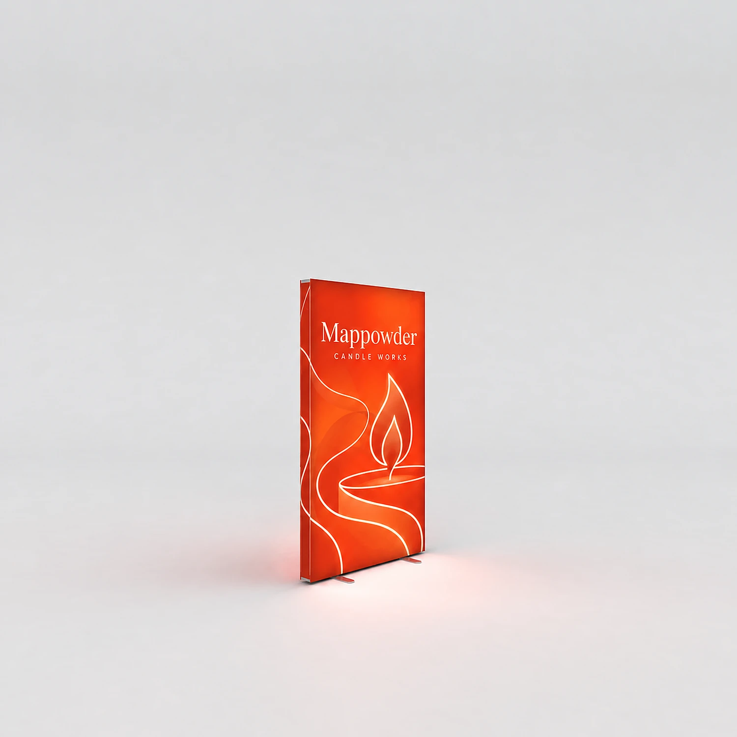 WaveLight® Infinity - Small - Full Kit - Double Sided, shown with example artwork
