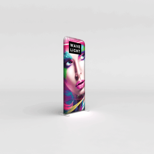 WaveLight® Backlit Display Wall - 3ft - Single-Sided