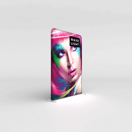 WaveLight® Backlit Display Wall - 5ft - Single-Sided
