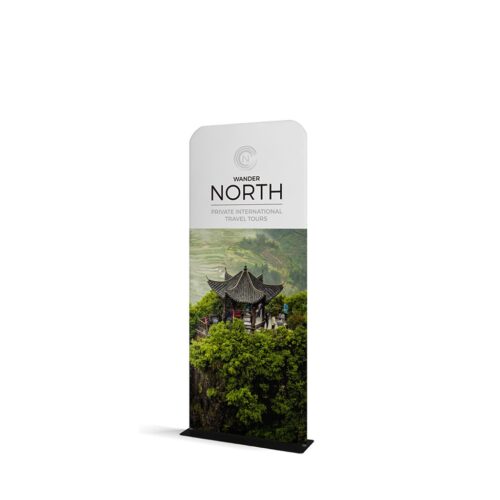 WaveLine® Tension Banner - Round Corners - Double-Sided - 913x2260mm