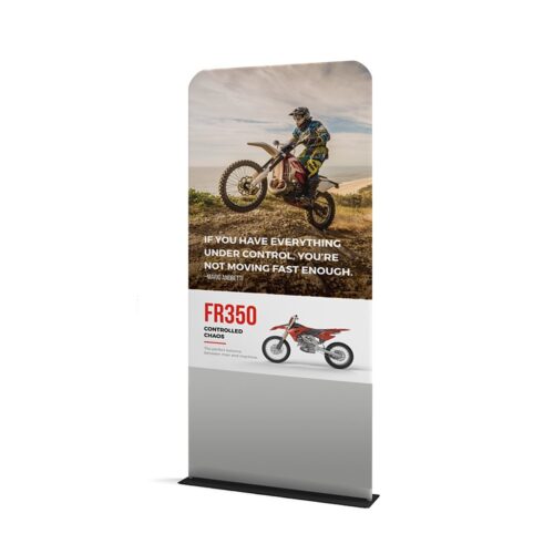 WaveLine® Tension Banner - Round Corners - Double-Sided - 1200x2950mm