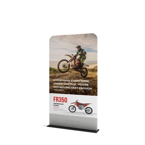 WaveLine® Tension Banner - Round Corners - Double-Sided - 1200x2260mm