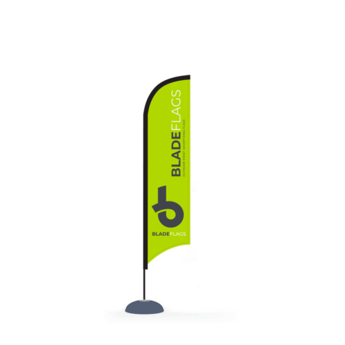 Blade Flag - Outdoor Advertising Flag - 10ft - Double-Sided
