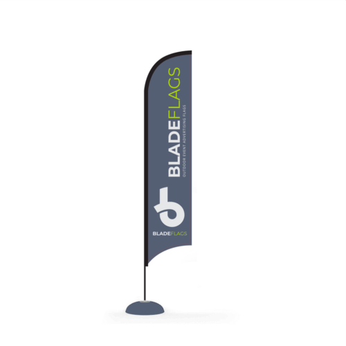 Blade Flag - Outdoor Advertising Flag - 14ft - Double-Sided
