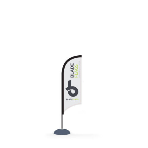 Blade Flag - Outdoor Advertising Flag - 7ft - Double-Sided