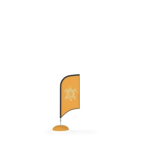 WaveLine Indoor Promo Bowhead Flag - Double-Sided - Small - 6.5ft