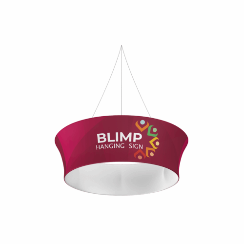 Tapered Tube Blimp - Single-Sided Print - 10ft x 36in