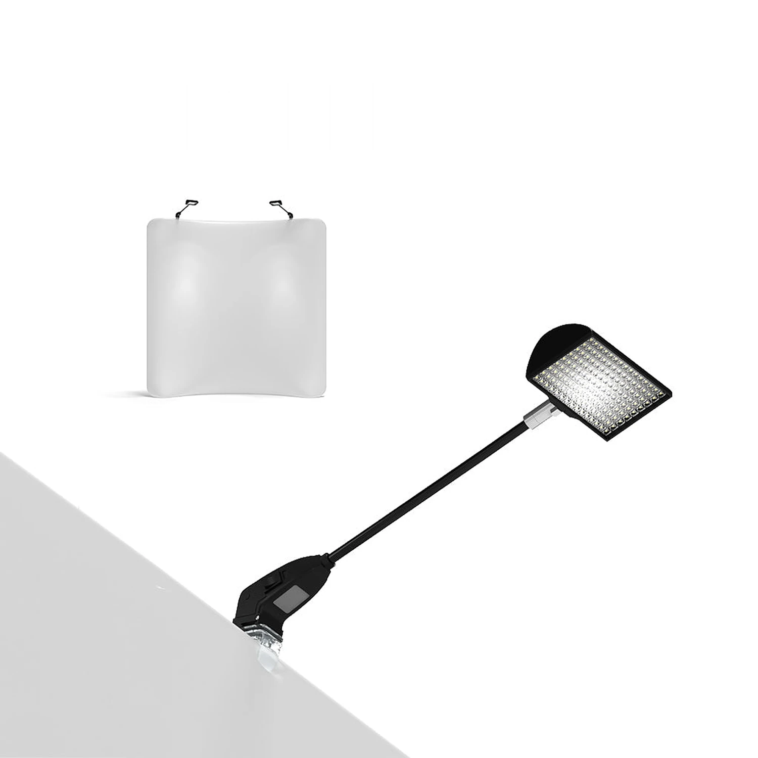WaveLine Display LED arm light with clamp