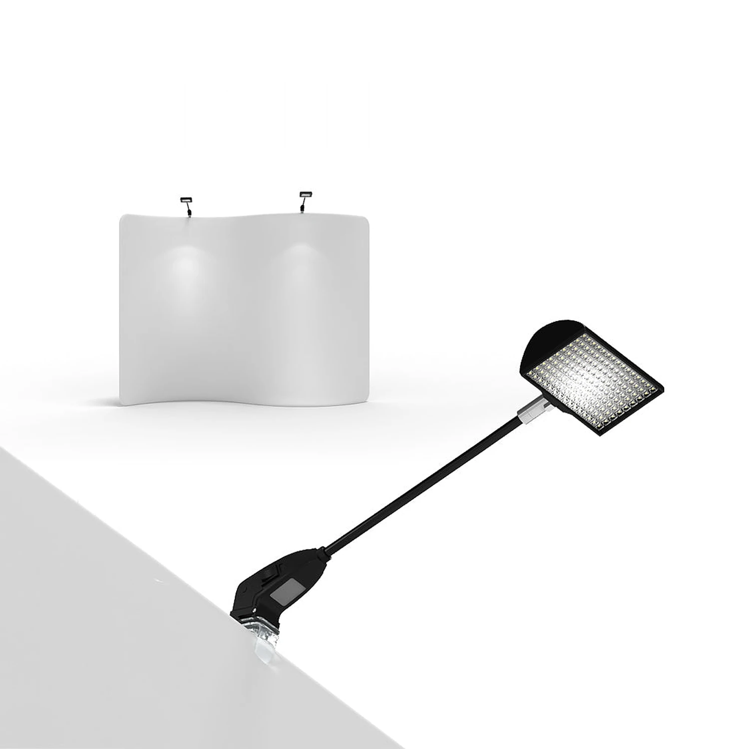 WaveLine Display LED arm light with clamp
