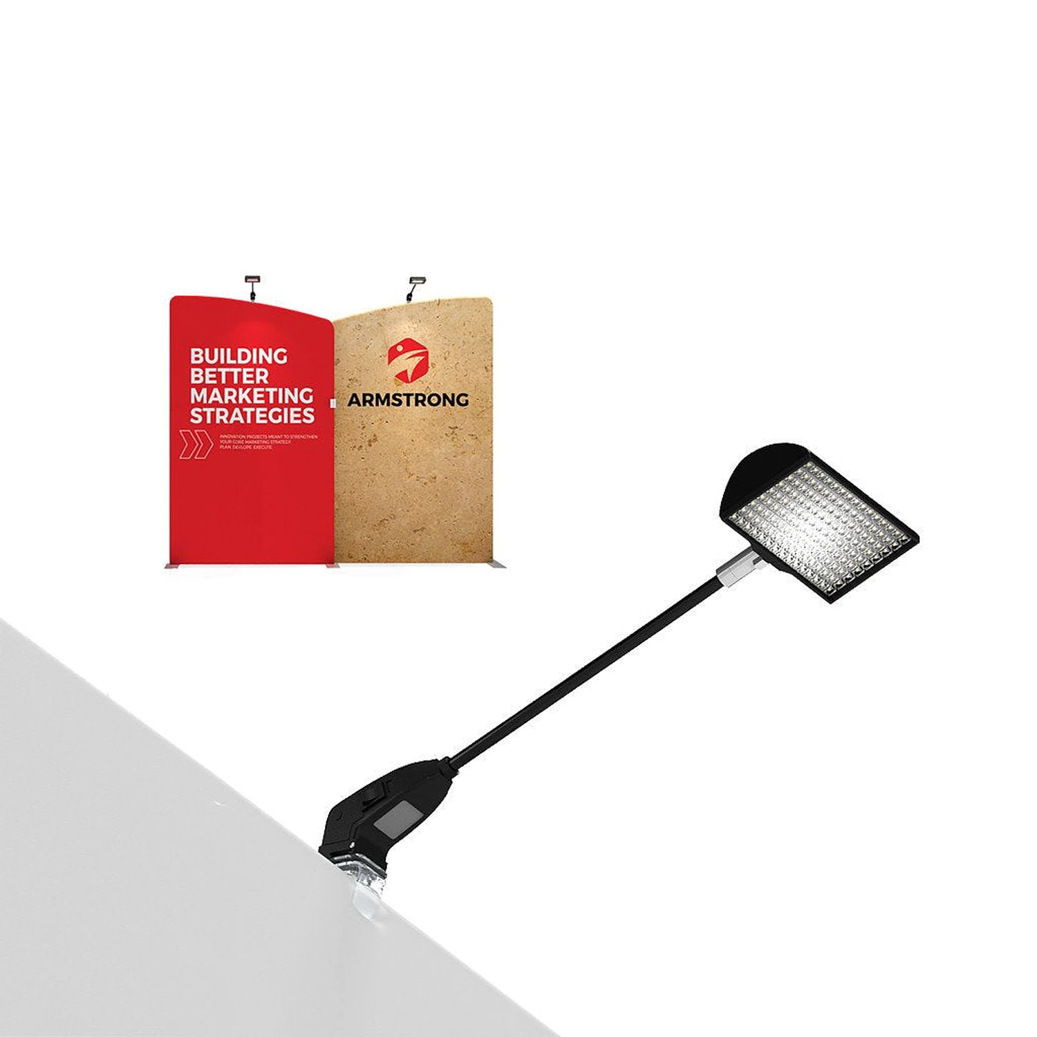 WaveLine Media WLMAA2 LED arm light with clamp