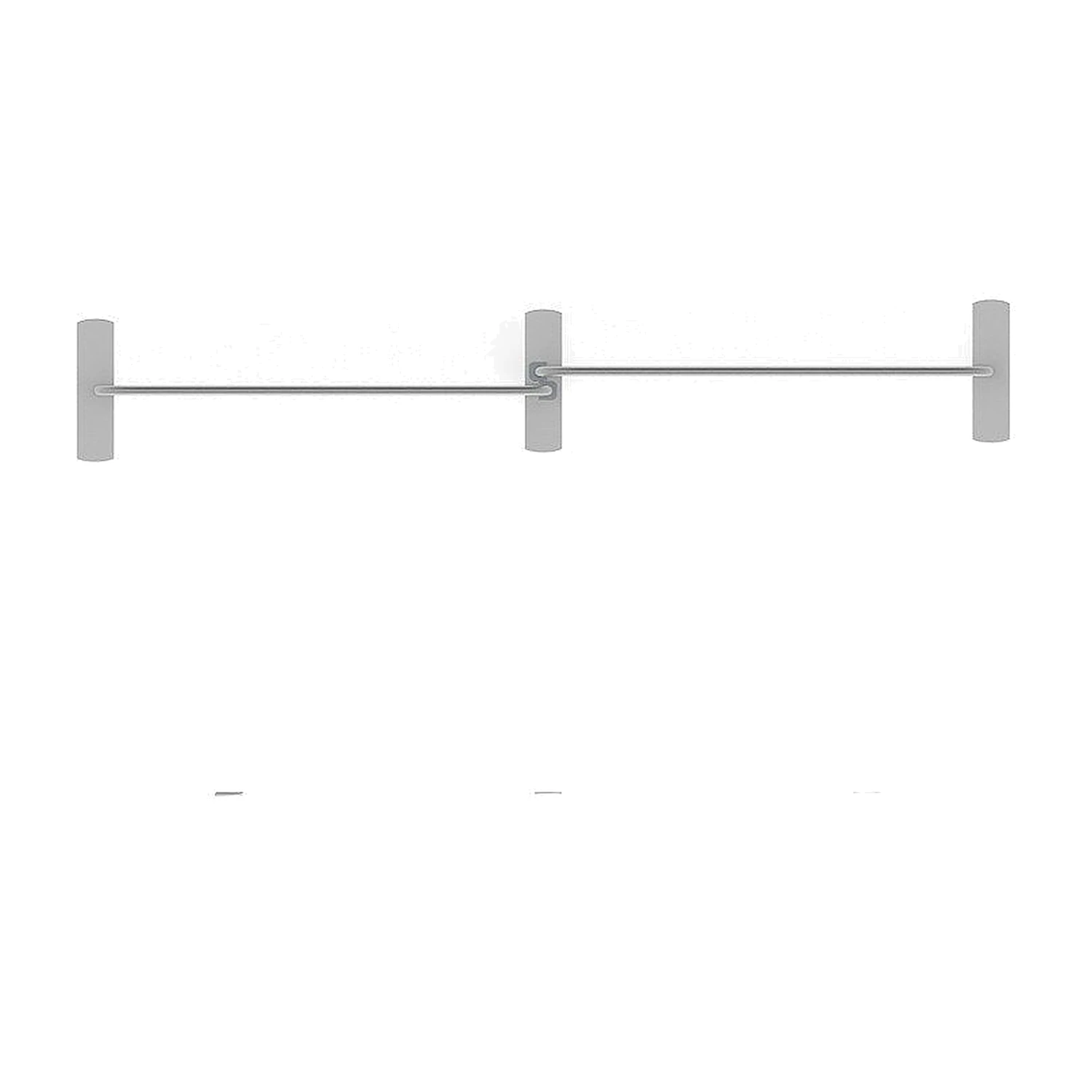 WaveLine Media WLMII Tension Fabric Display kit frame viewed from above