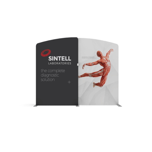 WaveLine Media® WLMAA1 - Double-Sided Tension Fabric Display Kit 01