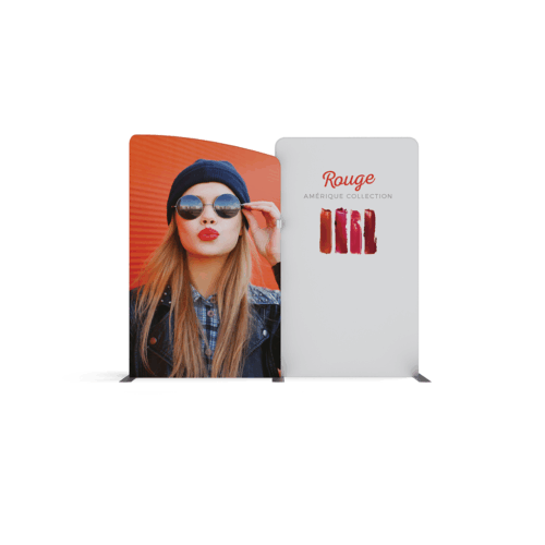WaveLine Media® WLMEA2 Tension Fabric Display Kit 01 - Double-Sided