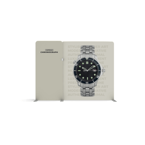 WaveLine Media® WLMDN Tension Fabric Display Kit 01 - Double-Sided
