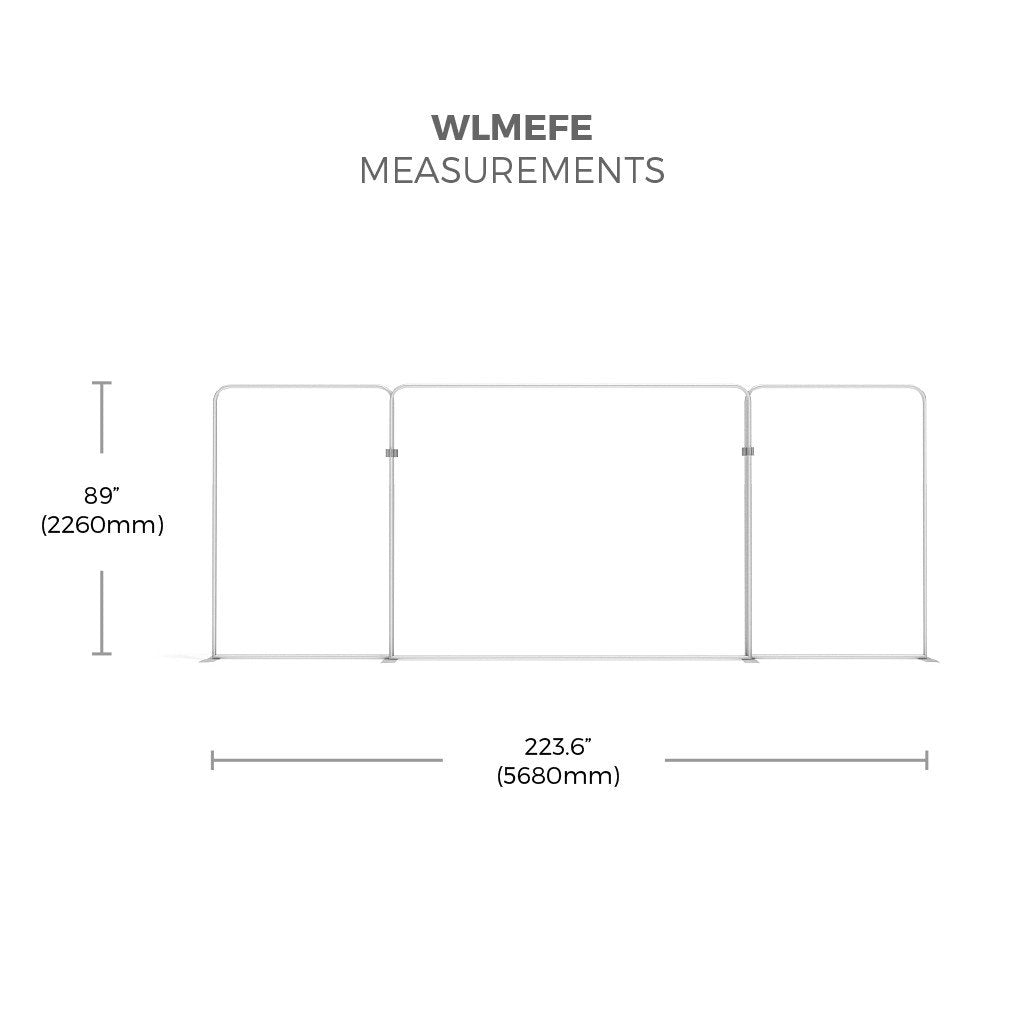 WaveLine Media® WLMEFE Tension Fabric Display Kit 03 - Single-Sided - Image 6
