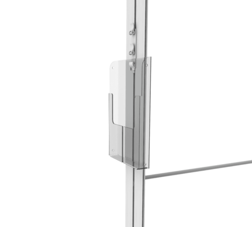 Glopix Brochure Holder - Side Attachment for LED Lightbox - A4 Size