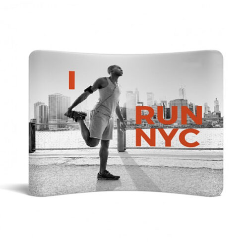 WaveLine® Display - Curved - Frame with Double-Sided - 2997mmx2235mm