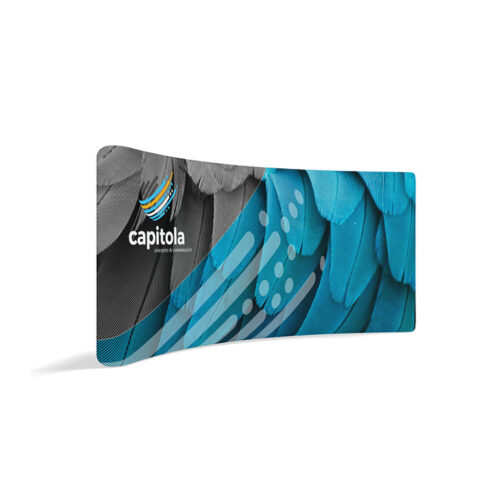WaveLine® Display - Curved - Double-Sided - 5900mm x 2260mm