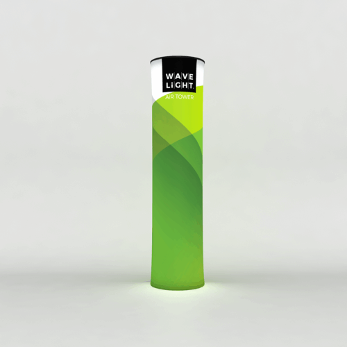 WaveLight® Air Inflatable Backlit Circular Tower - 800 x 800 x 3200 mm
