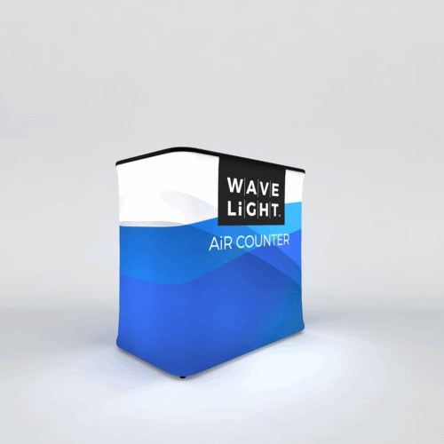 WaveLight® Air Backlit Inflatable Counter - Medium - 970mm H